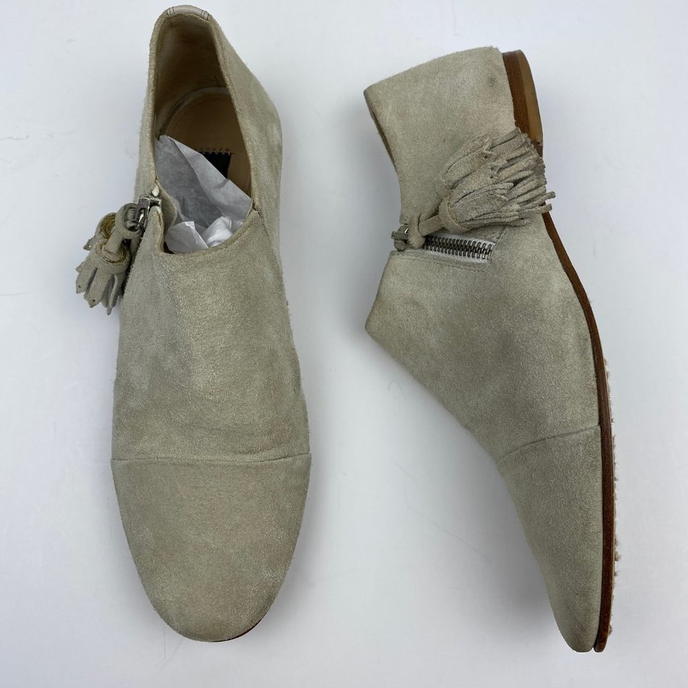 Anthro Office Angela Scott Mr. Holly Suede Loafers - Picture 2 of 7